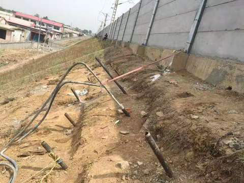 大兴安岭基础下沉注浆加固